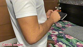 Detailed blowjob and creampie fantasy with intense sucking and cum filling