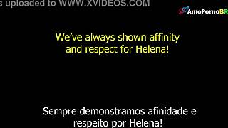 Yo, check the real bathroom convo with this Brazilian teen's wild anal story subtitled!