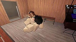 roblox e kitten gets dominated and fucked hard in wild scene