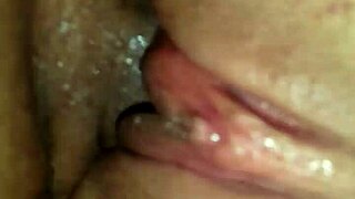 blonde babe shy love in cute lesbian domination with stockings and moaning