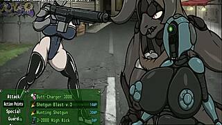 Robot and His Friend's Outdoor Public Sex Adventure