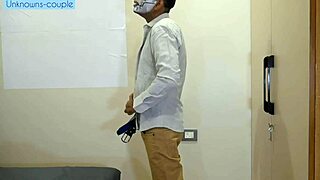 Horny Desi Housewife Craves Unique Intimacy from Her Hardworking Husband in Quickie.