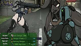 Robot and His Friend's Outdoor Public Sex Adventure