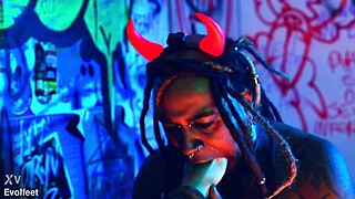 Heel Play And Foot Domination With Spitting