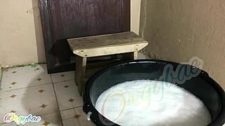 weekend laundry chores for the housewife part two