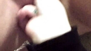 Fat Lesbian Gets Fingered and Cums