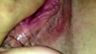 Teasing Cum Load on Big Pregnant Belly