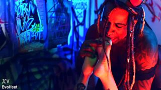 Heel Play And Foot Domination With Spitting