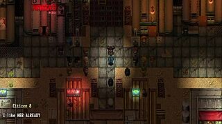 Ρομπότ και φίλοι σε outdoor public σεξ adventure