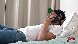 Homemade blonde teen with natural tits gets drilled hard by friend’s huge cock