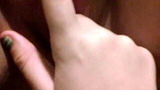 Fat Lesbian Gets Fingered and Cums