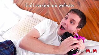 hey, wanna see this huge tits milf get pounded hard by her stepson?