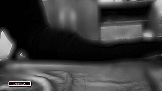 Teasing Papi with Yoga Poses in Front of Him