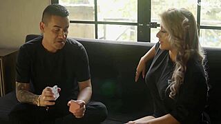 the card game turns hot and they fuck passionately