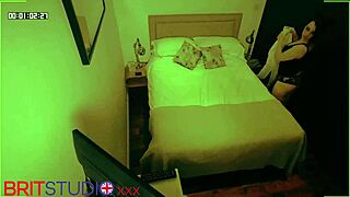 Blonde couple's homemade doggystyle in AirBnB.