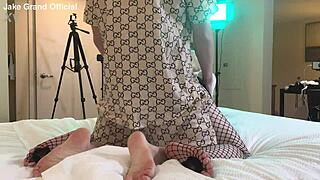 Rapper Pounds Blonde Transsexual Hard and Deep