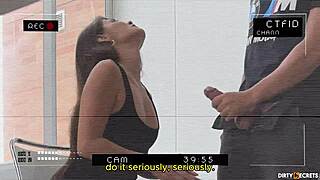 security head gets convinced with doggystyle action, haha! 😜