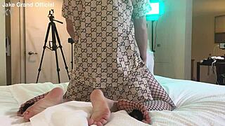 Rapper Pounds Blonde Transsexual Hard and Deep