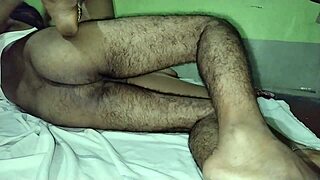 First-time anal adventure unfolds with boyfriend in a sexy amateur setting.