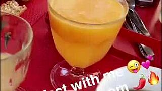 Dirty milf flashes nude in public, leading to outdoor sex snaps