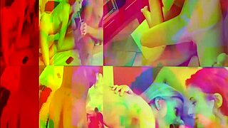 Ebony babe screams in foursome pleasure!