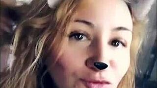 Dirty milf flashes nude in public, leading to outdoor sex snaps