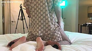 Rapper Pounds Blonde Transsexual Hard and Deep