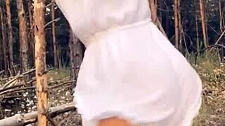 Horny hottie, wanna suck and fuck wild in the woods?