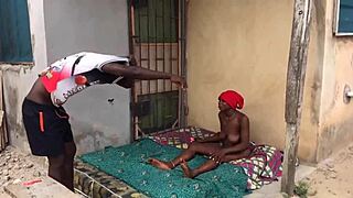 My stepmom's job is servicing my cock outdoors anytime