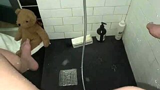 Arab Elite Saudi Teen Masturbates Tight Pussy in Shower Solo