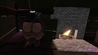 I Fucked a Cheating Bunny Roblox with Big Black Cock and Cum in Mouth