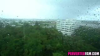 Horny Blonde Step Sister With Glasses Fucks Hairless