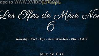 Are you ready for the elves of Mother Christmas 6? French femdom with dirty talk and wax play!