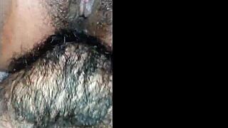 बड़े काले लंड से गंद और योनि मिलाएं