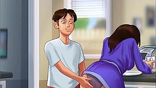 Did you see me cumming inside my stepmother's shaved pussy?