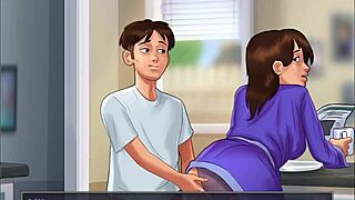 Did you see me cumming inside my stepmother's shaved pussy?