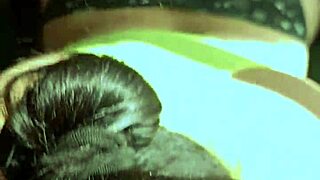 chubby latina couple's doggystyle ass and blowjob session