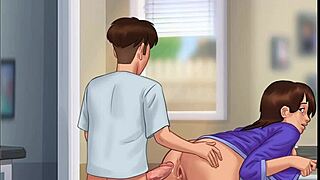 Did you see me cumming inside my stepmother's shaved pussy?