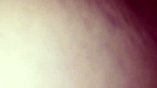 Babe fingers her pussy during intense masturbation!