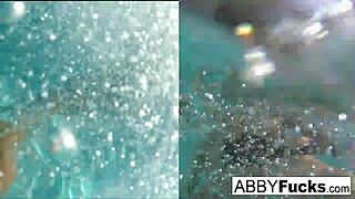 behind the scenes underwater fun with abigail mac & romi