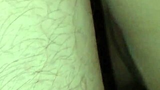 Milf whore gets her big white ass filled with cum in creampie action.