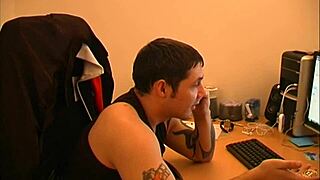 Cate Harrington Performs Up Close Blowjob, Tittie Fuck, and Cum Swallow in Detailed Scene