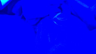 Blacklight Fetish with Feet, Toes, and Footjob