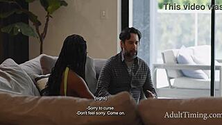 Loser Seduces And Screws Cheating Girlfriend's Step Sister