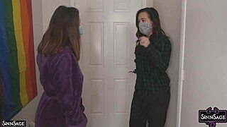 brunette sinn sage drills ariex x's perfect pussy with a dildo