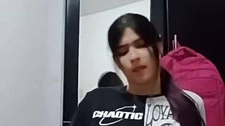 My hired masseuse ends up taking me in real homemade action