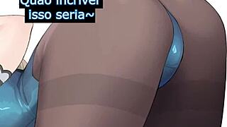 karin e asuna procuram pela coelha branca - blue archive joi em português