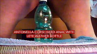 Antonella Corsi Takes Hard Anal with Lete Wather Bottle—What a Wild Ride!