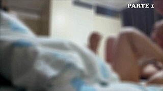 Cámara escondida graba la infidelidad de mi esposa y mi jefe part 1, con blowjob y cum covered vagina