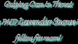 Royal Goddess Gags Loudly On Throbbing Cum In Throat